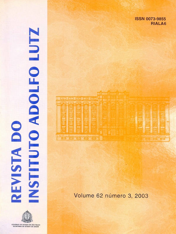 					Visualizar v. 62 n. 3 (2003)
				