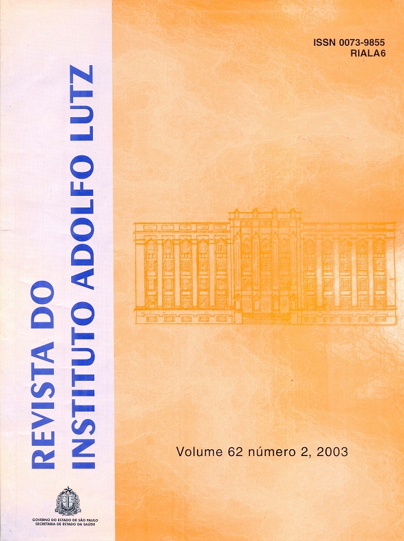 					Visualizar v. 62 n. 2 (2003)
				