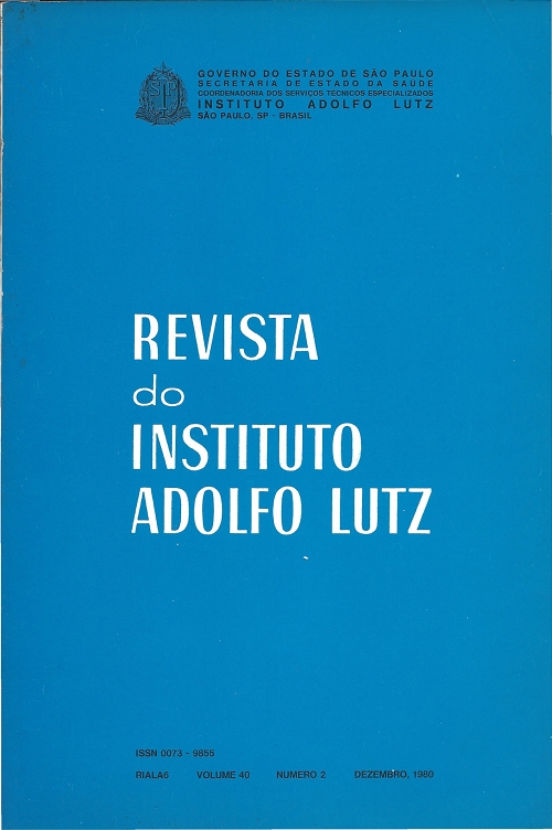 					Visualizar v. 40 n. 2 (1980)
				