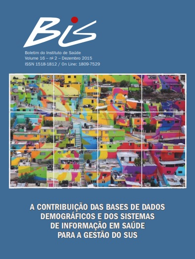 					Visualizar v. 16 n. 2 (2015): A contribuição das bases de dados demográficos e dos sistemas de informação em saúde para a gestão do SUS
				